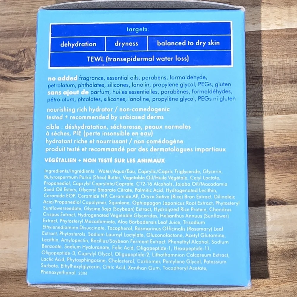 Skin Barrier+ Triple Lipid-Peptide Cream - Blue 50ml/1.7 fl oz New in Box! - Picture 6 of 6